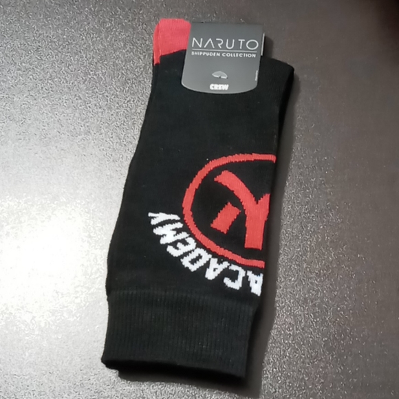 Bioworld Other - NWT Naruto Ninja Academy crew socks